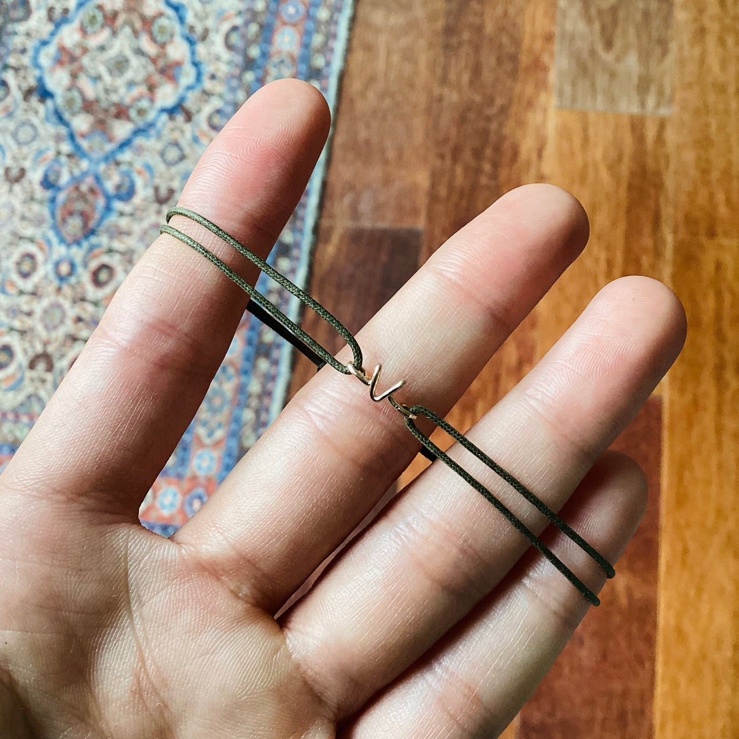 ADELINE | Bracelet Cordon Personnalisé