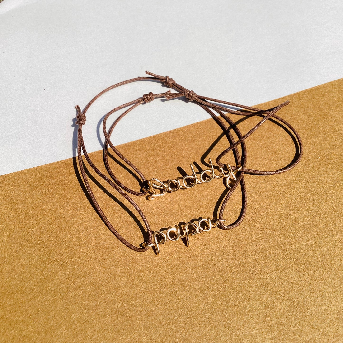 ADELINE | Bracelet Cordon Personnalisé