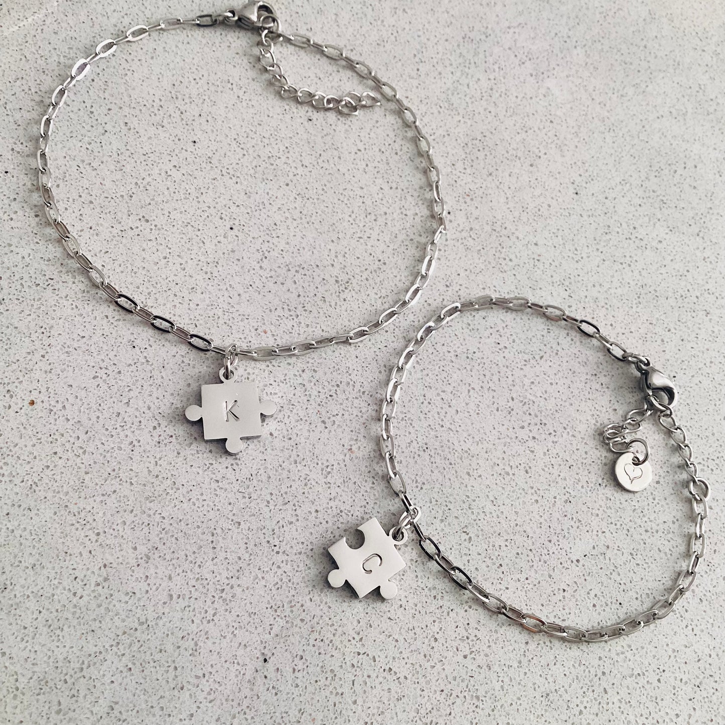 bracelet personnalisé pendentif puzzle