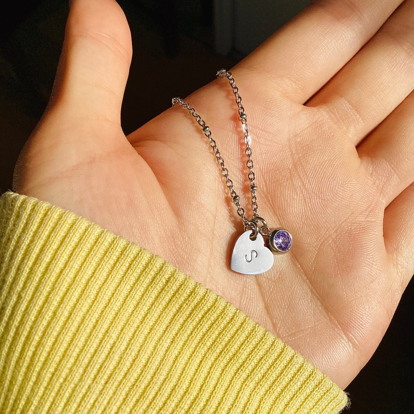 collier initiale