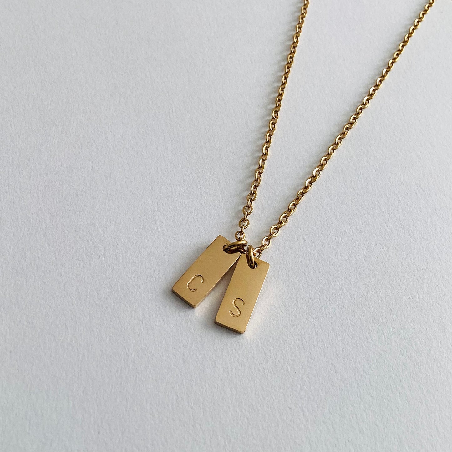 ZOE | Collier Initiales Personnalisé