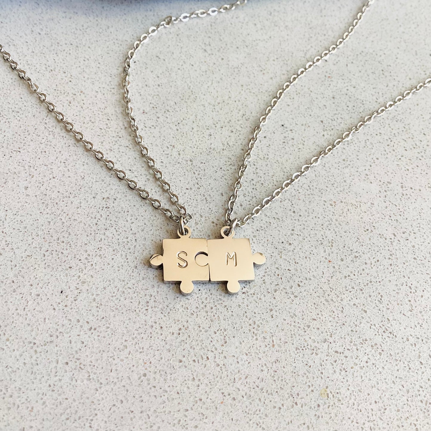 collier puzzle personnalise cadeau personnalise