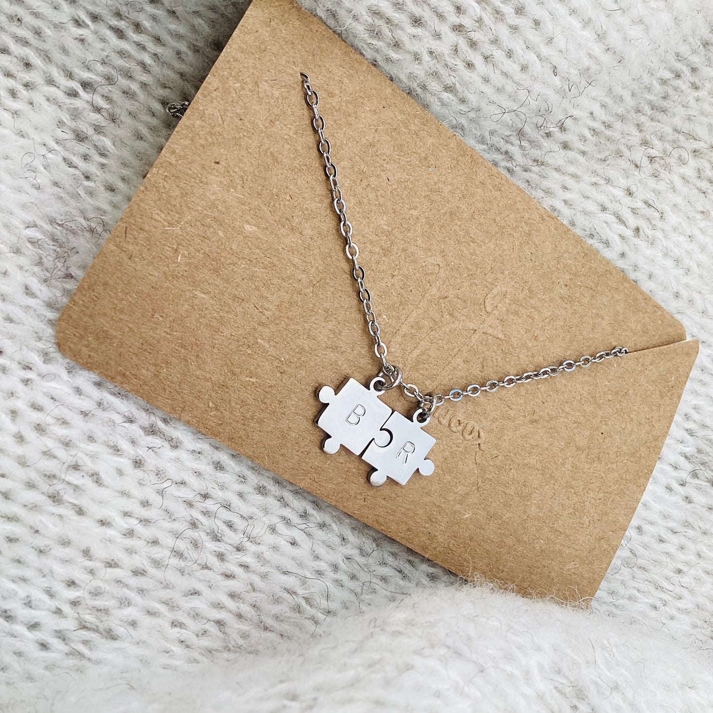 collier puzzles personnalises