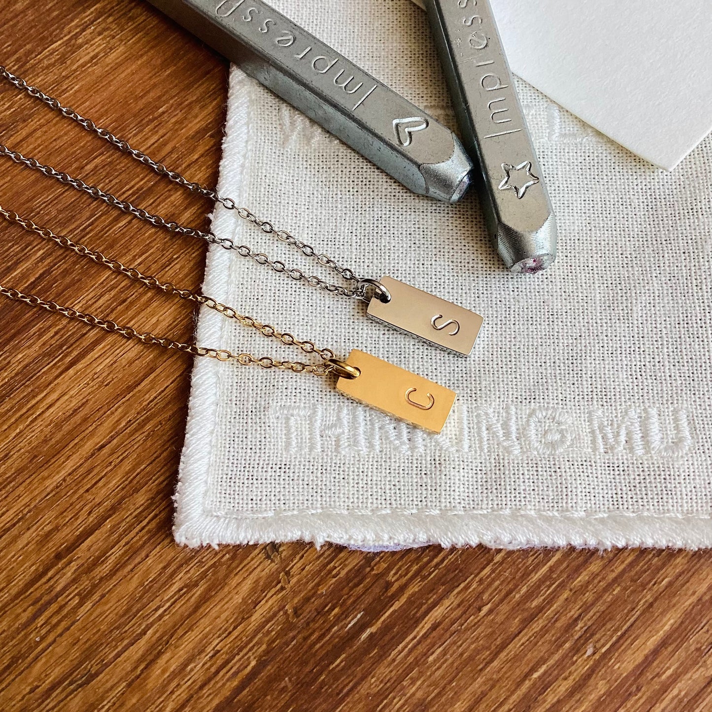 ZOE | Collier Initiales Personnalisé