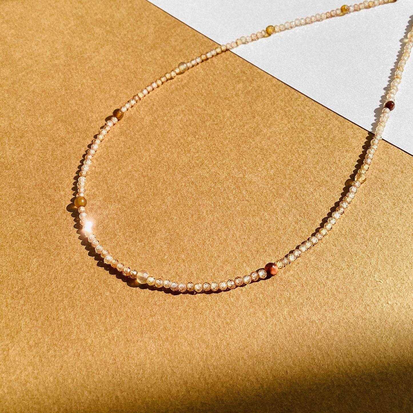 AURÉLIE | Collier en Pierres Naturelles