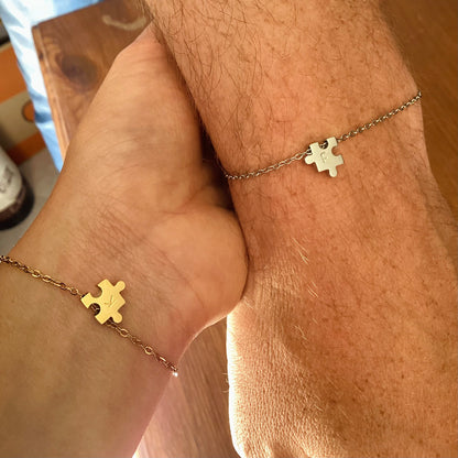 AVERY | Bracelet Puzzle Personnalisé (1 Pièce)