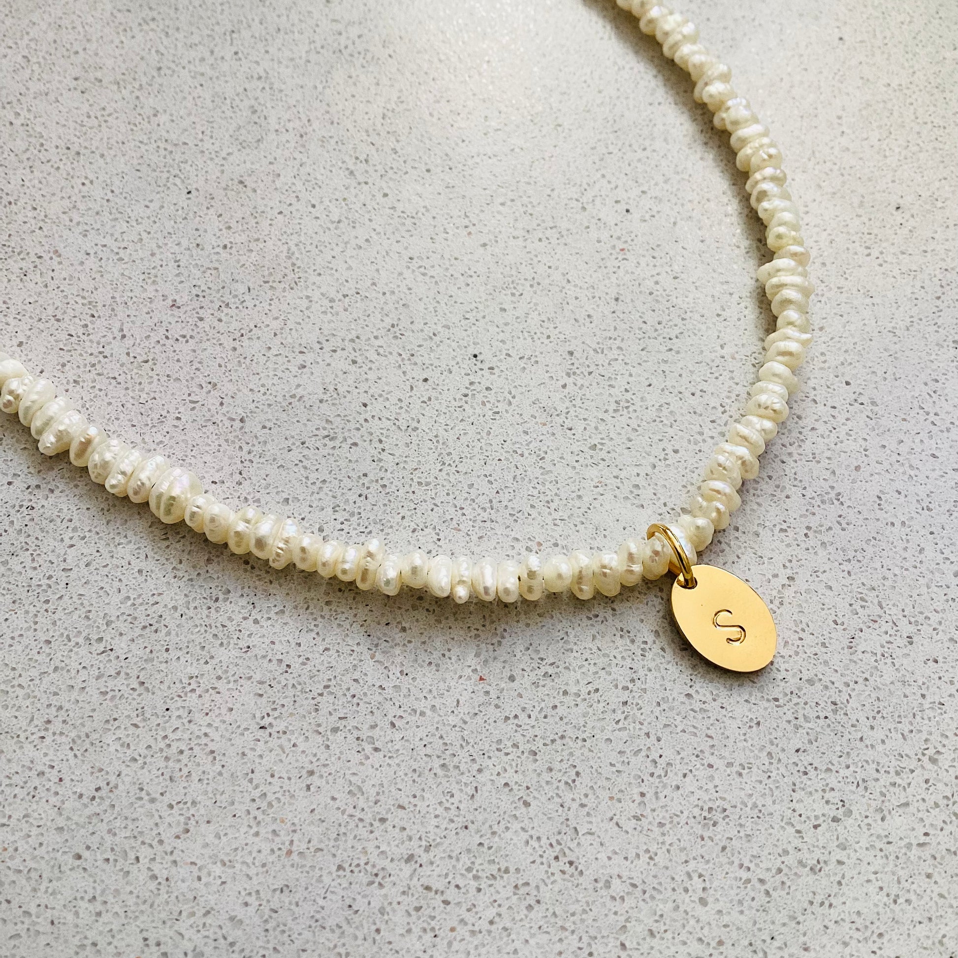 collier pendentif personnalisé en perles