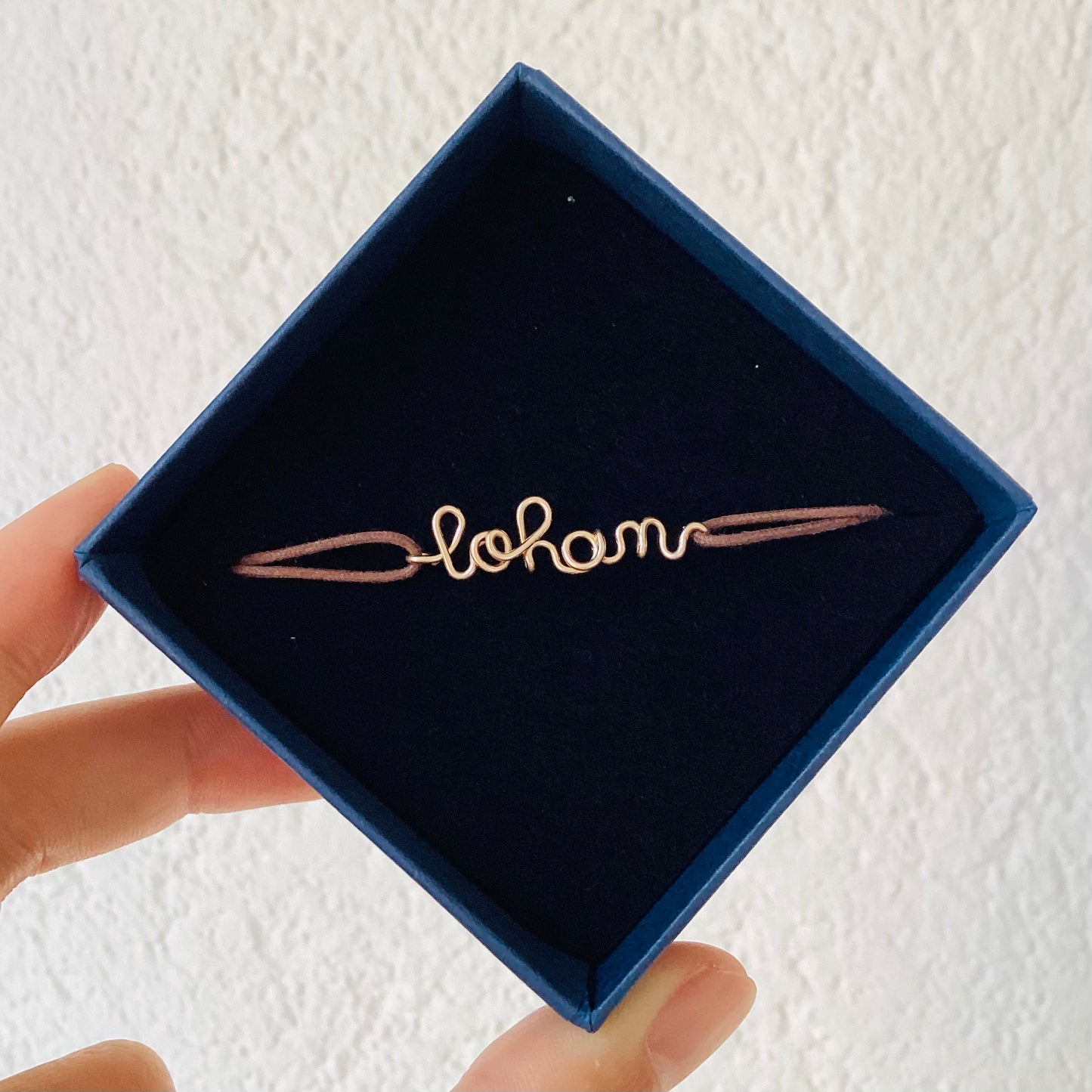 ADELINE | Bracelet Cordon Personnalisé
