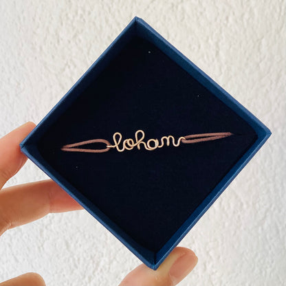 ADELINE | Bracelet Cordon Personnalisé