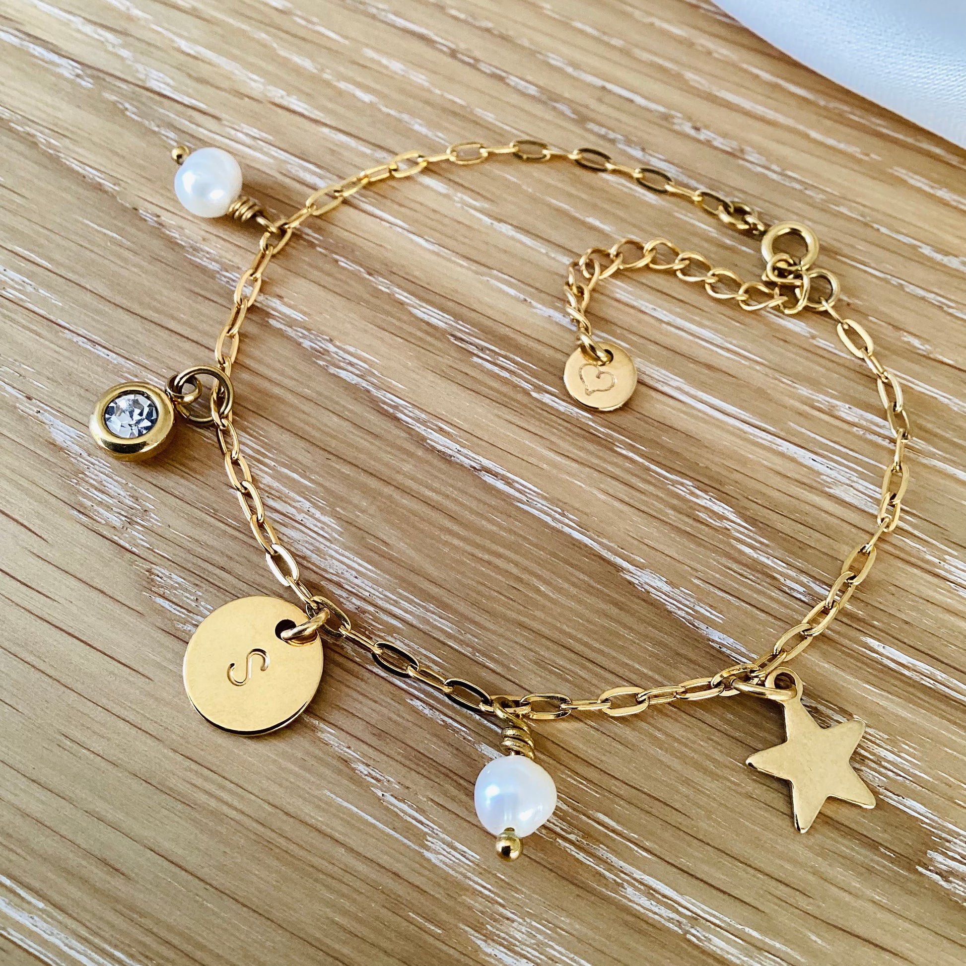 bracelet charms personnalise fabrique en acier inoxydable