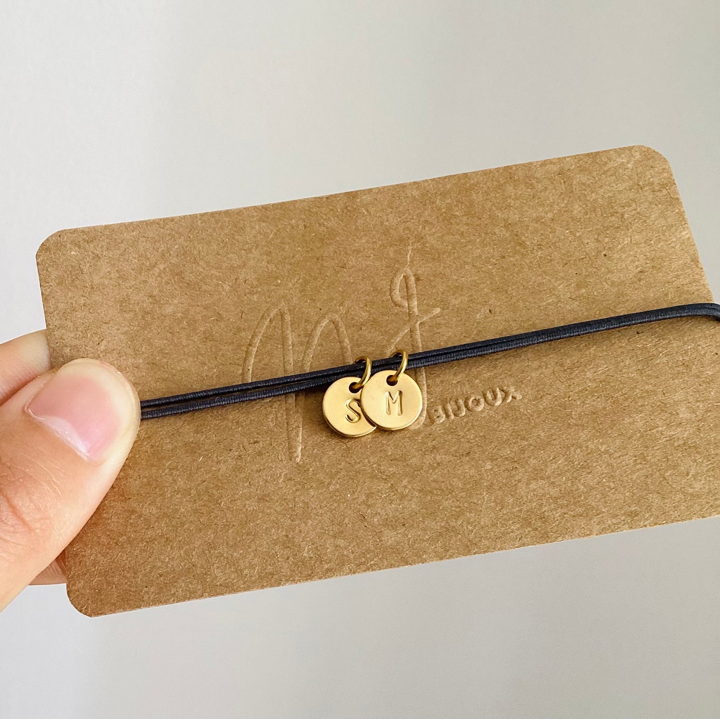 AIMÉE I Personalized Cord Bracelet