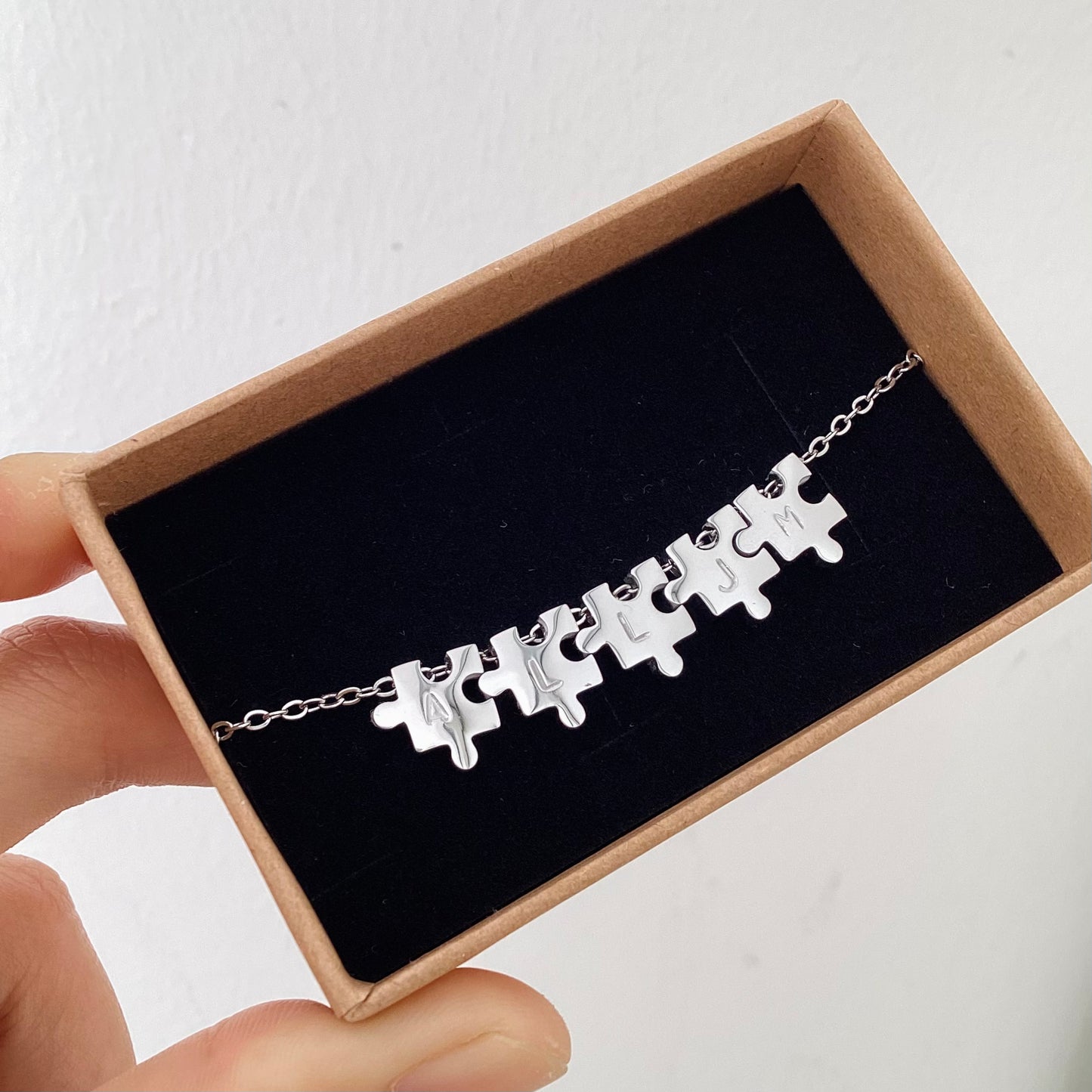 AVERY | Bracelet Puzzle Personnalisé (1 Pièce)