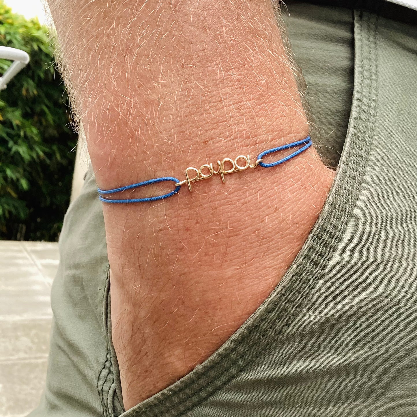 ADELINE | Bracelet Cordon Personnalisé