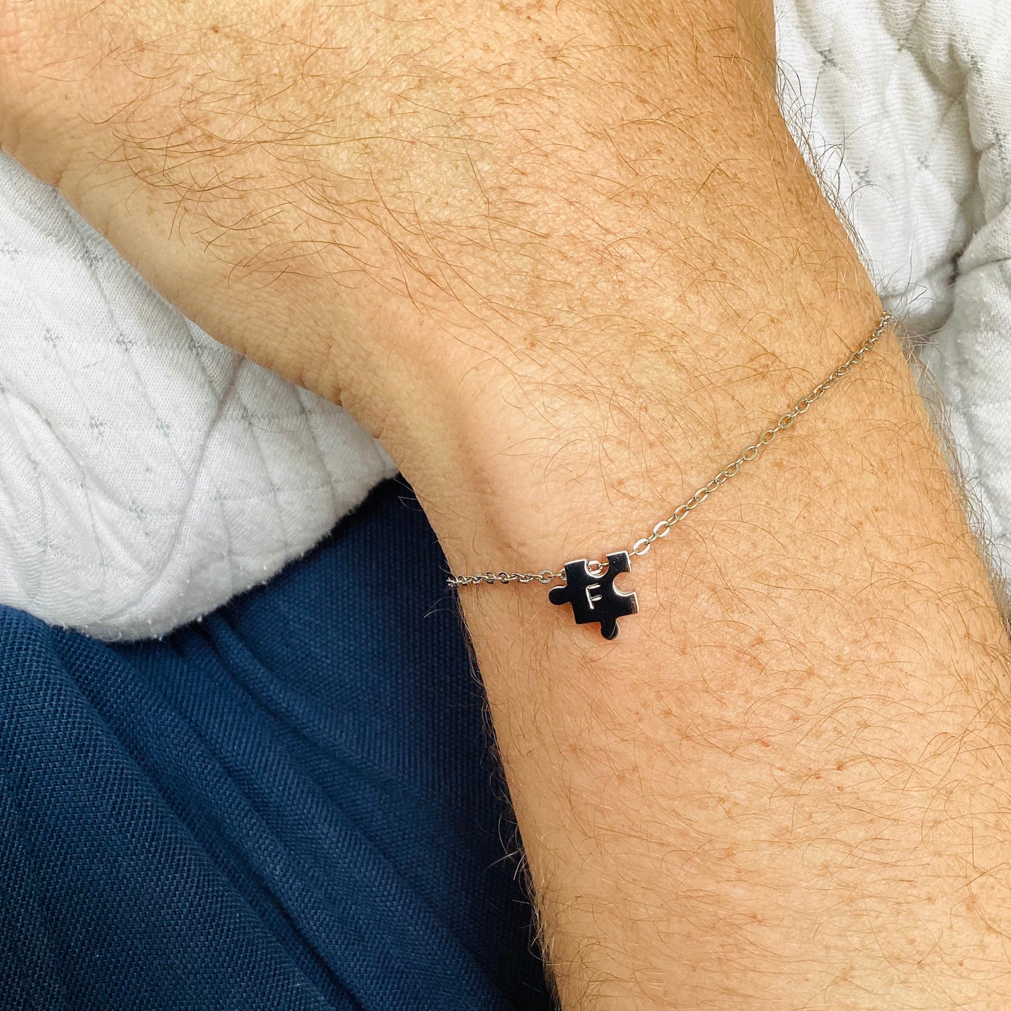 AVERY | Bracelet Puzzle Personnalisé (1 Pièce)