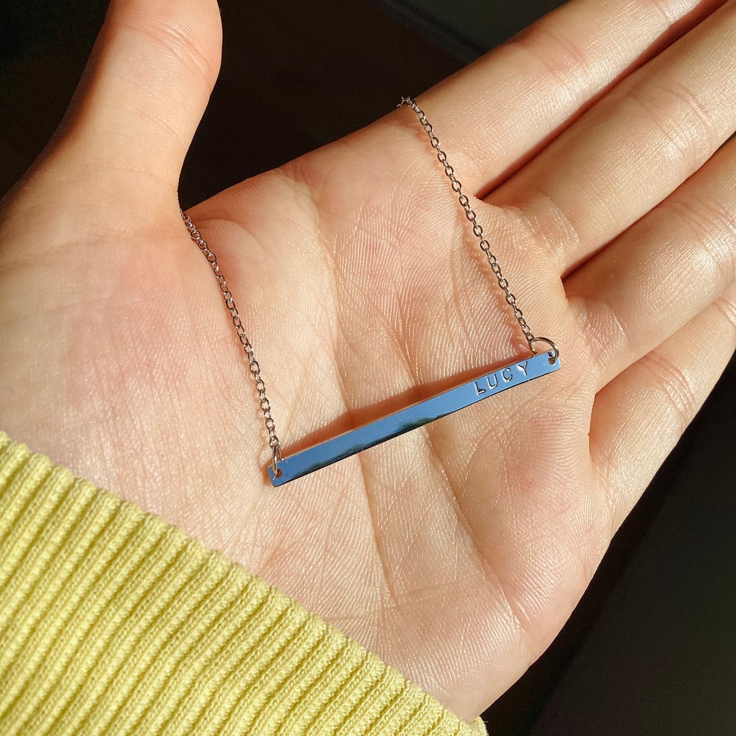 collier prénom cadeau personnalisé