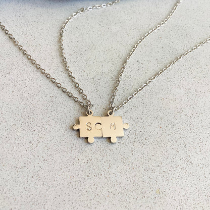 CHLOE | Collier Personnalisé Puzzle (1 Pièce)